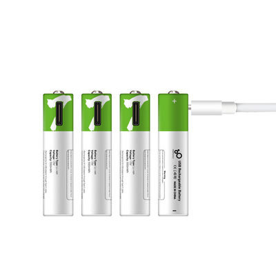 1.5V тип батареи USB 370mWh AAA c перезаряжаемые